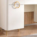 Ocrai Dresser With Mirror Marble - White & Gold Pan Home