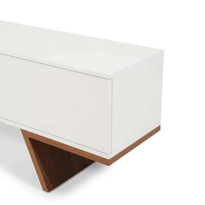 Octona Tv Unit Upto 60 Inch - White Natural