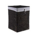 Odelia Laundry Basket 30X30X45Cm - Black Pan Home