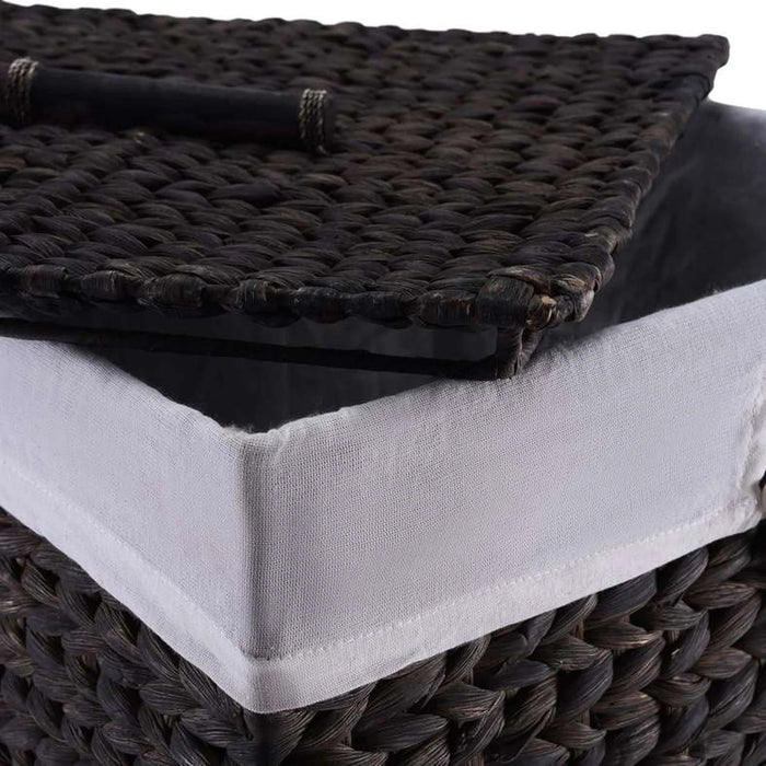 Odelia Laundry Basket 30X30X45Cm - Black Pan Home
