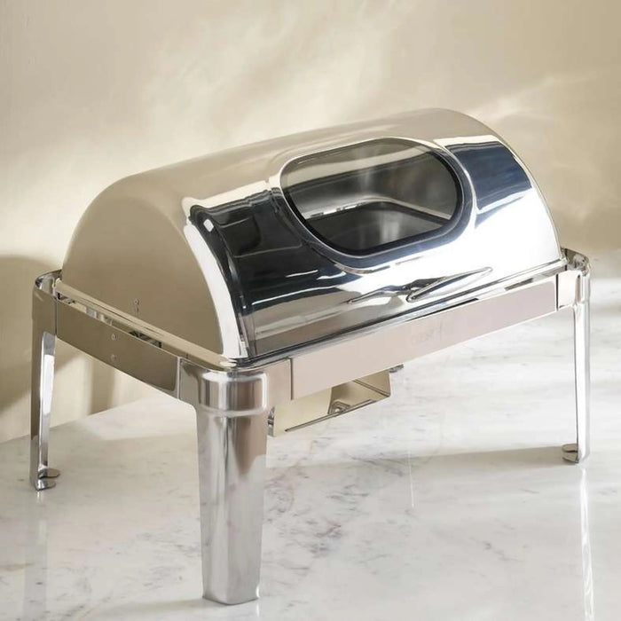 Odie Chafing Dish With Window 9L -Chrome