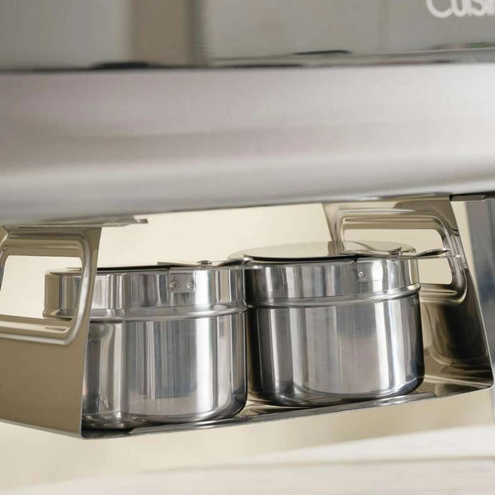 Odie Chafing Dish With Window 9L -Chrome