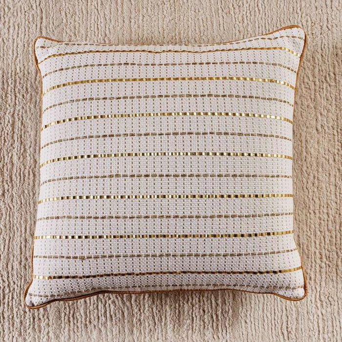 Ohio Glam Down Alternative Filled Cushion 50X50Cm  - Gold Pan Home