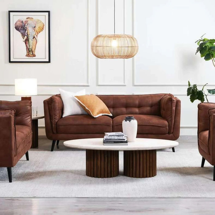 Okha 3 Seater Sofa Pan Home
