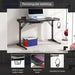 Oki Gaming Desk With Rgb Light - Black Pan Home