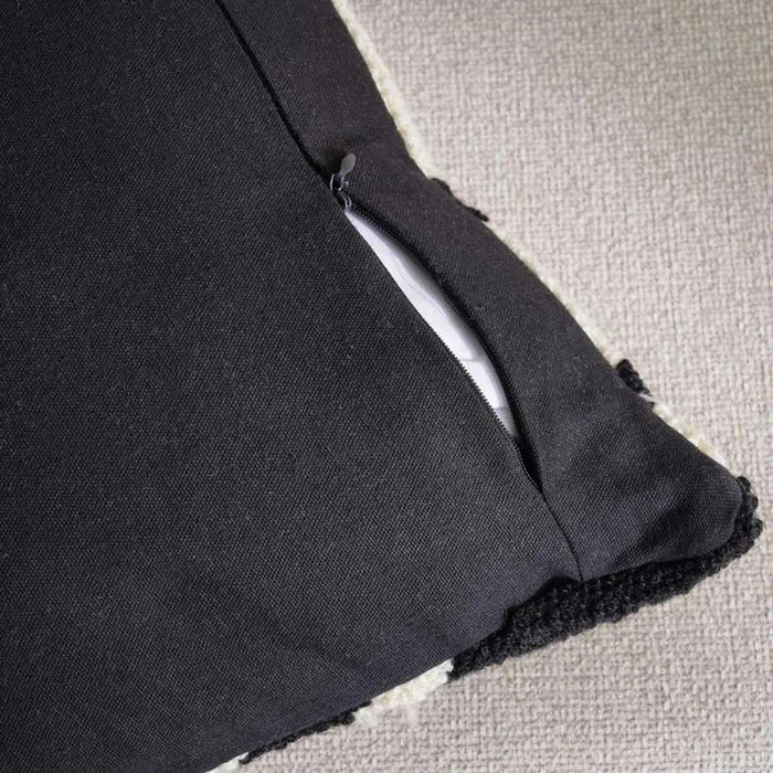 Olef Down Alternative Filled Cushion 35X50Cm - Black Pan Home
