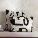 Olef Down Alternative Filled Cushion 50X50Cm - Black Pan Home