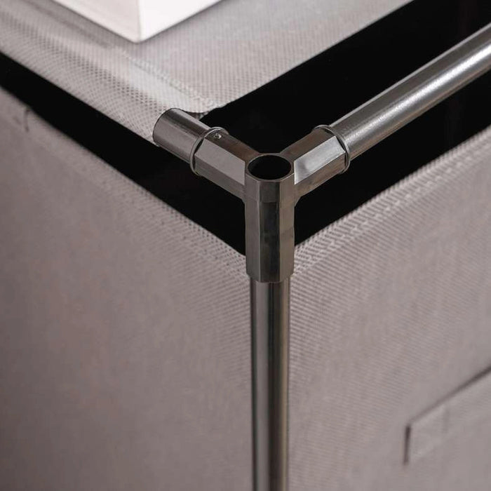 Olive 3 Drawer Storage Cabinet 35X35X101cm - Grey Pan Home