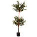 Olive Artificial Tree H136Cm- Green Pan Home
