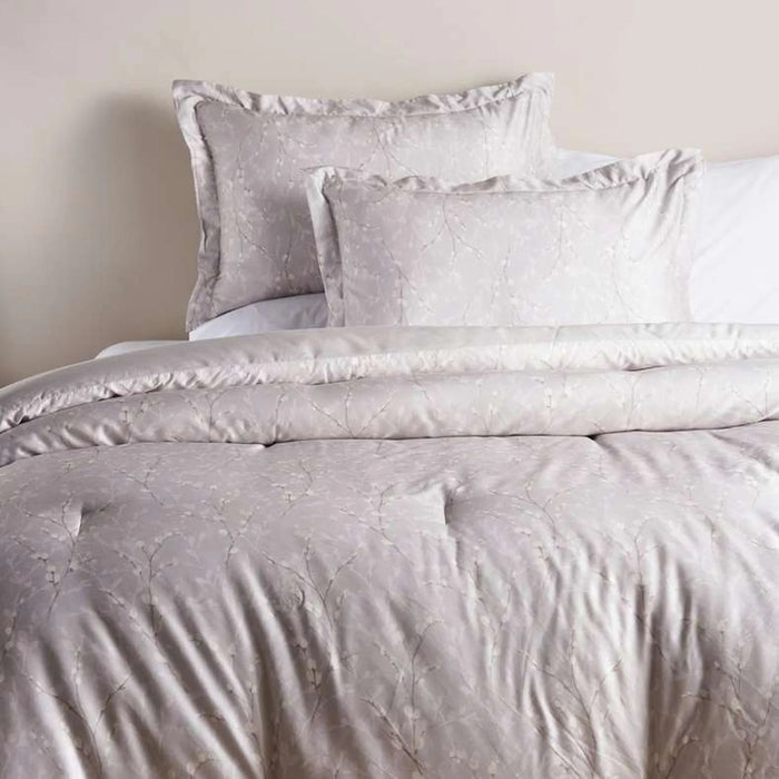 Olivia 3-Piece Tencel Printed King Comforter Set  240X260Cm - Cream