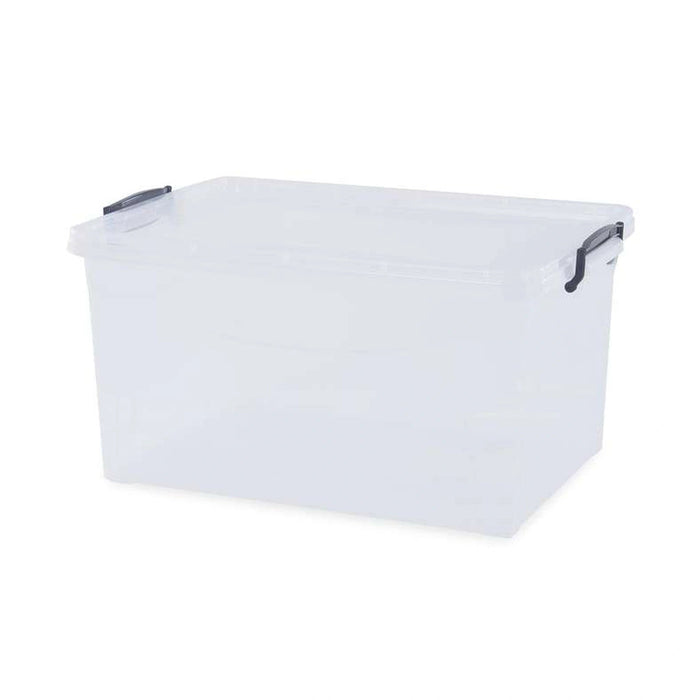 Olivia Storage Box 28L - Clear Pan Home