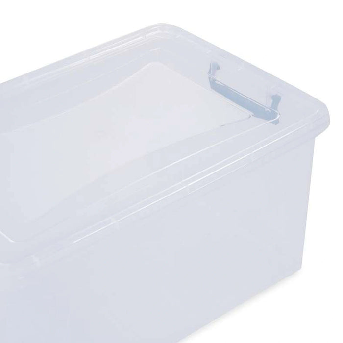 Olivia Storage Box 28L - Clear Pan Home