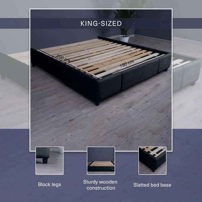 Olympia Base Chanel Dark Grey 180X200 Cm