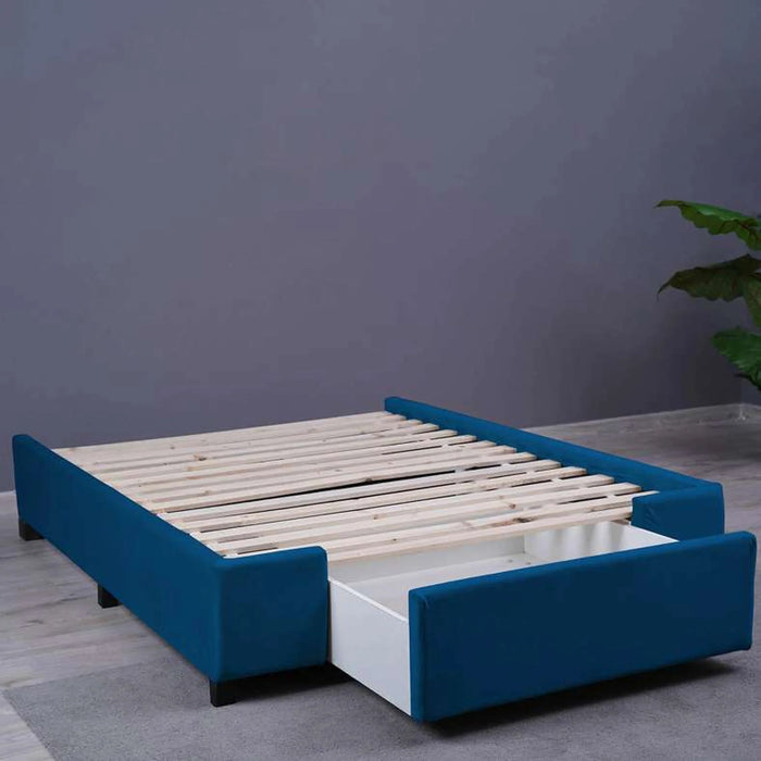Olympia Base Velvet Blue 150X200 Cm