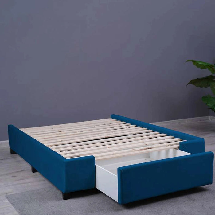 Olympia Base Velvet Blue 160X200 Cm