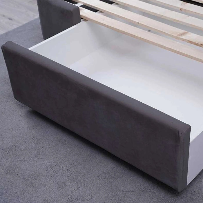 Olympia Base Velvet Grey 140X200 Cm