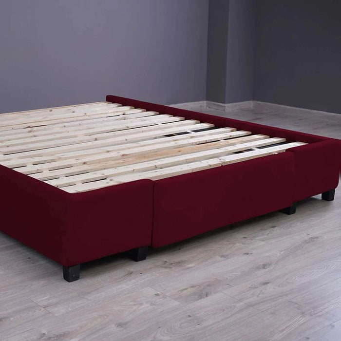 Olympia Base Velvet Maroon 180X200 Cm