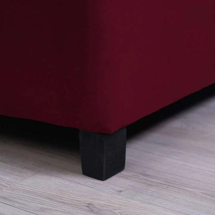 Olympia Base Velvet Maroon 180X200 Cm