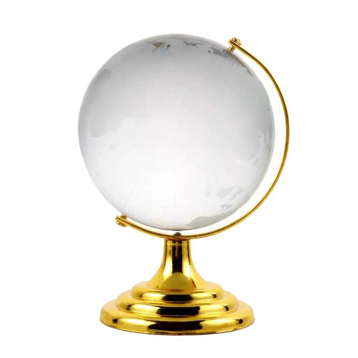Omni Glass Decorative Globe Dia8X12Cm - Gold Pan Home