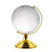 Omni Glass Decorative Globe Dia8X12Cm - Gold Pan Home