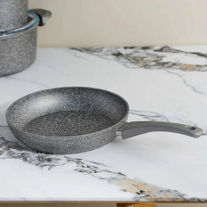 Oms 9-Piece Cookware Set - Grey Pan Home