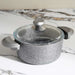 Oms 9-Piece Cookware Set - Grey Pan Home