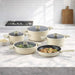 Oms Oyester 9-Piece Cookware Set - Beige Pan Home