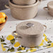Oms / Ozo Wave 9-Piece Cookware Set -Beige Pan Home