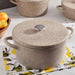 Oms / Ozo Wave 9-Piece Cookware Set -Beige Pan Home