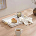 Onika Serving Tray 49X30X3.5Cm -White Pan Home