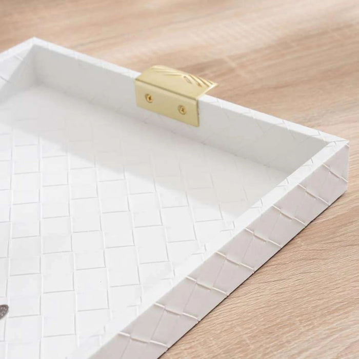 Onika Serving Tray 49X30X3.5Cm -White Pan Home