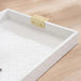 Onika Serving Tray 49X30X3.5Cm -White Pan Home