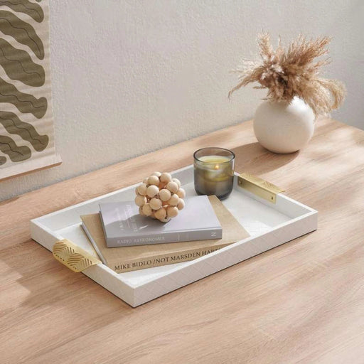 Onika Serving Tray 53X34X4Cm -White Pan Home