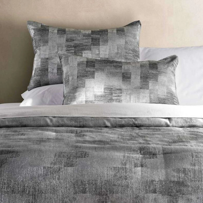 Ontario Luxe Jacquard 3-Piece King Down Alternative Comforter Set 240X260Cm - Grey