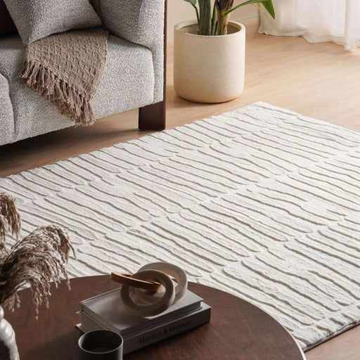 Onyx Supersoft Faux Fur Rug 200X300Cm - Cream Pan Home