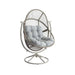 Oram Outdoor Swivel Chair-Light Grey Pan Home
