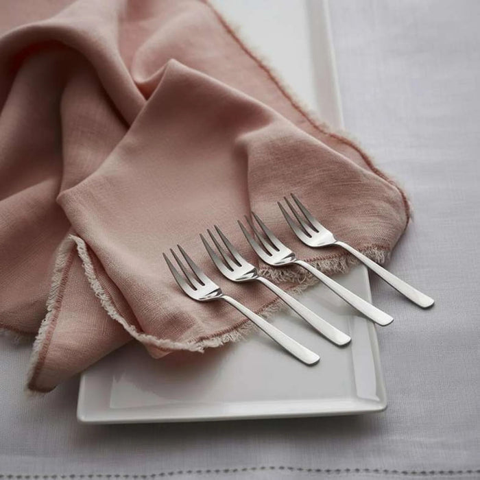 Orbit 4-Piece Cake Fork 15.8Cm -Chrome Pan Home