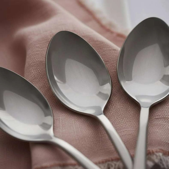 Orbit 4-Piece Tea Spoon 15.9Cm -Chrome