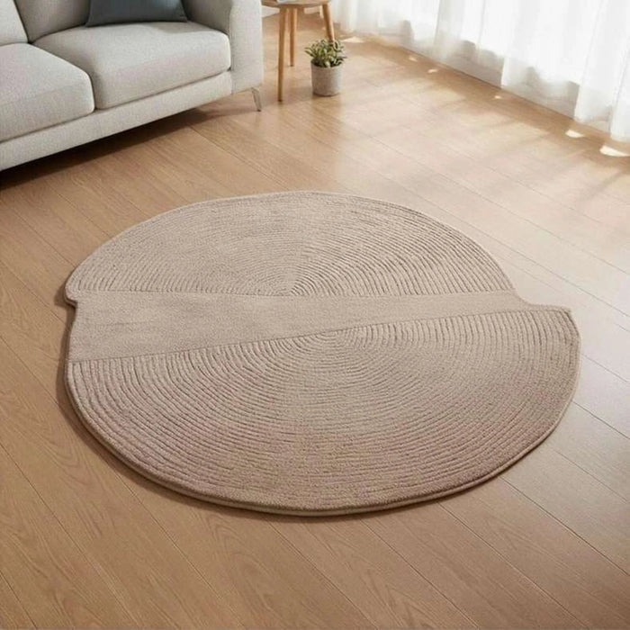 Oregon Hand Tufted Wool Rug 185X195Cm - Beige Pan Home
