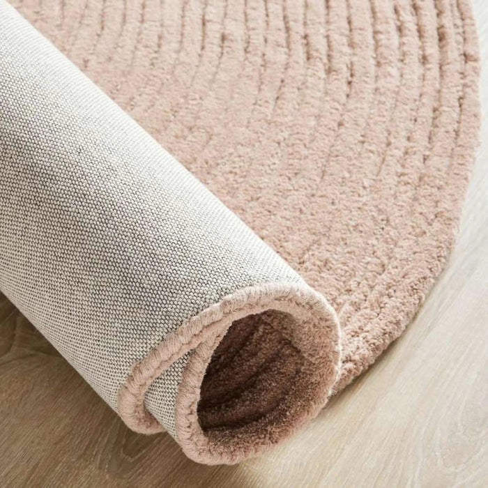 Oregon Hand Tufted Wool Rug 185X195Cm - Beige Pan Home