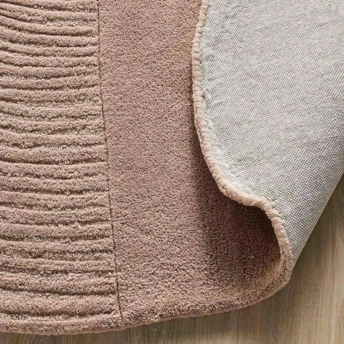 Oregon Hand Tufted Wool Rug 185X195Cm - Beige Pan Home