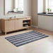 Oregon Machine Woven Dhurrie 90X150Cm - Dark Grey Pan Home
