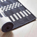 Oregon Machine Woven Dhurrie 90X150Cm - Dark Grey Pan Home