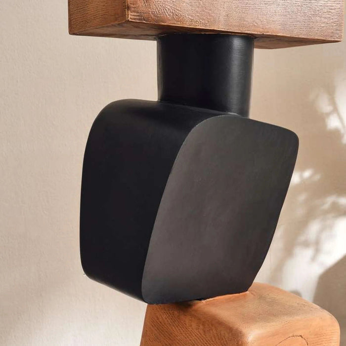 Organic Modern Tall Sculpture 36X31X165Cm - Natural Pan Home