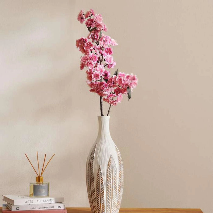 Oriental Cherry With 2 Branches Bunch H103Cm - Pink