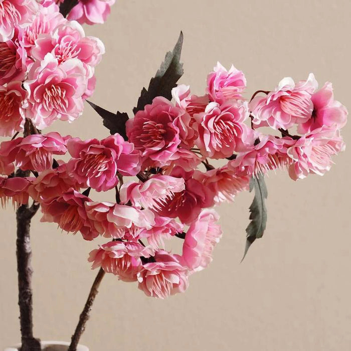 Oriental Cherry With 2 Branches Bunch H103Cm - Pink