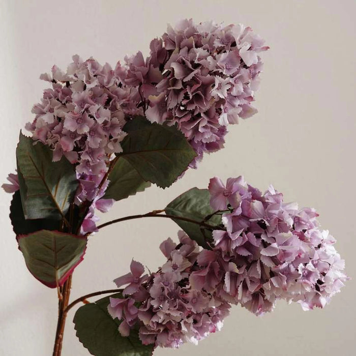 Oriental Cherry With 2 Branches Bunch H103Cm - Purple