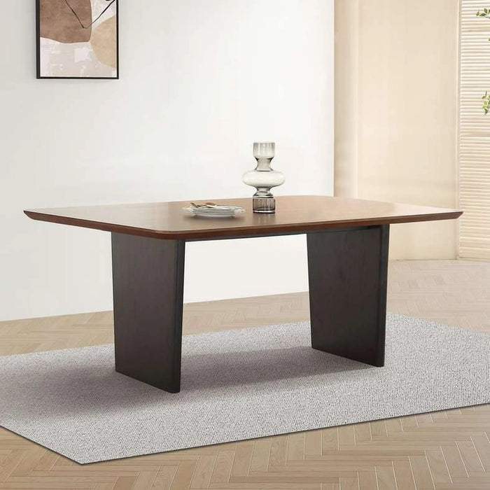 Orion Modular 6 Seater Dining Table Top Veneer - Walnut Pan Home
