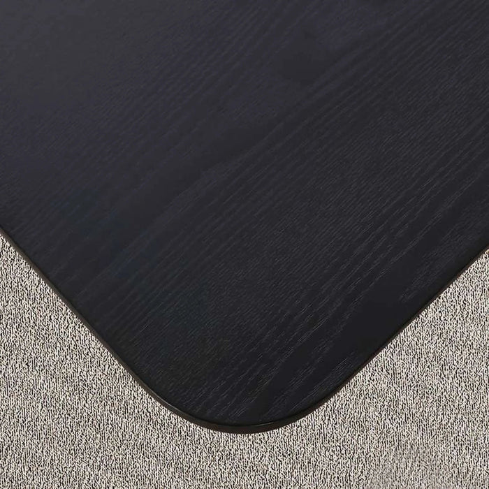 Orion Modular 8 Seater Dining Table Top Veneer - Black Pan Home