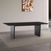Orion Modular 8 Seater Dining Table Top Veneer - Black Pan Home